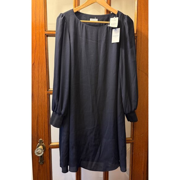 Claudie Pierlot Straight Navy Dress (NWT with imperfections) - Picture 4 of 10